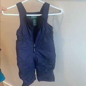 L.L.Bean toddler ColdBuster Snow Bibs